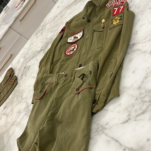 Boy Scout complete 2 pc boys uniform vintage size 12-14 - Picture 5 of 5